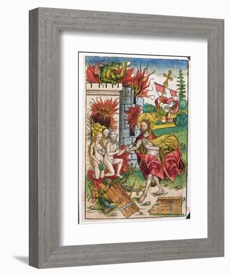 Christ in Limbo, 1491-Michael Wolgemut Or Wolgemuth-Framed Giclee Print