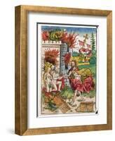 Christ in Limbo, 1491-Michael Wolgemut Or Wolgemuth-Framed Giclee Print