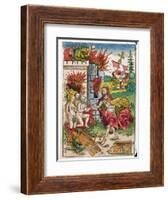 Christ in Limbo, 1491-Michael Wolgemut Or Wolgemuth-Framed Giclee Print
