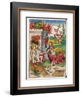 Christ in Limbo, 1491-Michael Wolgemut Or Wolgemuth-Framed Giclee Print