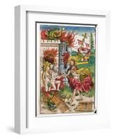 Christ in Limbo, 1491-Michael Wolgemut Or Wolgemuth-Framed Giclee Print