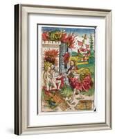 Christ in Limbo, 1491-Michael Wolgemut Or Wolgemuth-Framed Giclee Print