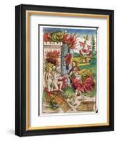 Christ in Limbo, 1491-Michael Wolgemut Or Wolgemuth-Framed Giclee Print