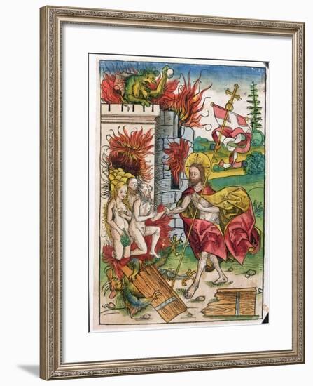 Christ in Limbo, 1491-Michael Wolgemut Or Wolgemuth-Framed Giclee Print