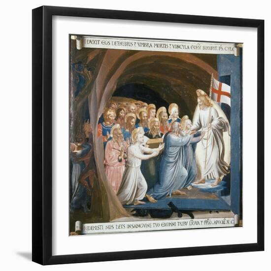 Christ in Limbo, c.1438-1445-Fra Angelico-Framed Giclee Print