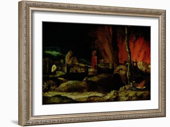 Christ in Limbo-Hieronymus Bosch-Framed Giclee Print