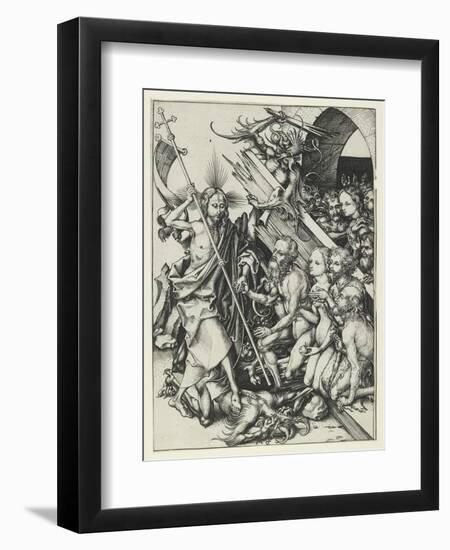 Christ in Limbo-Martin Schongauer-Framed Giclee Print
