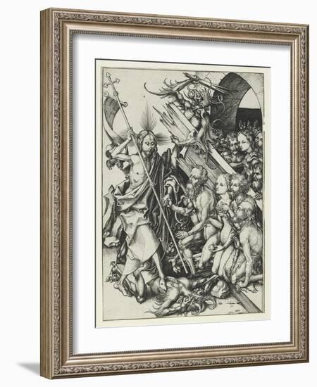 Christ in Limbo-Martin Schongauer-Framed Giclee Print