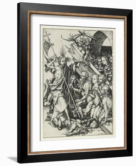 Christ in Limbo-Martin Schongauer-Framed Giclee Print