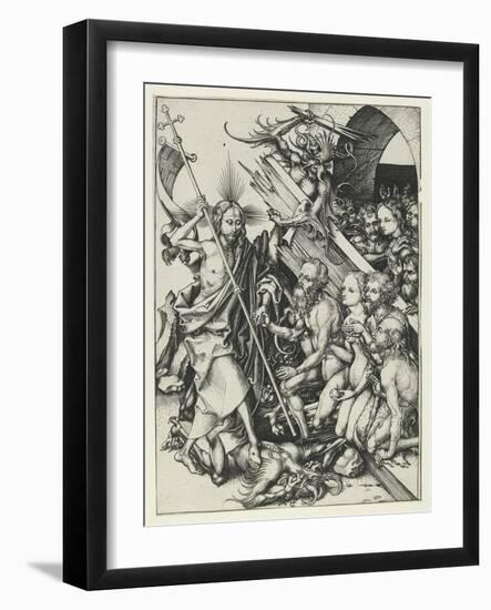 Christ in Limbo-Martin Schongauer-Framed Giclee Print