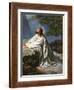 Christ in the Garden of Gethsemane by Heinrich Hofmann, 1930S-Heinrich Hofmann-Framed Giclee Print