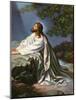 Christ in the Garden of Gethsemane by Heinrich Hofmann, 1930S-Heinrich Hofmann-Mounted Giclee Print