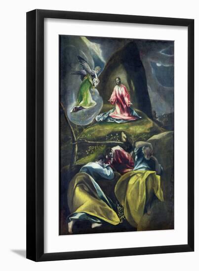 Christ in the Garden of Olives-El Greco-Framed Giclee Print