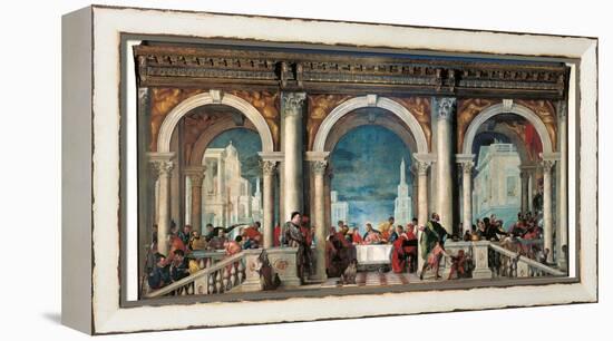 Christ in the House of Levi-Veronese-Framed Premier Image Canvas