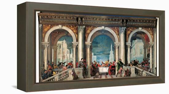 Christ in the House of Levi-Veronese-Framed Premier Image Canvas