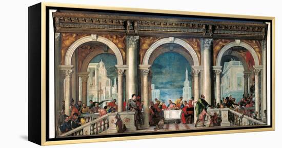 Christ in the House of Levi-Veronese-Framed Premier Image Canvas