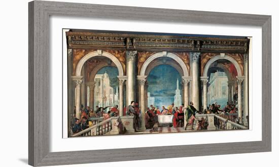 Christ in the House of Levi-Veronese-Framed Photographic Print