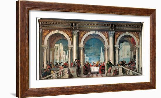 Christ in the House of Levi-Veronese-Framed Photographic Print