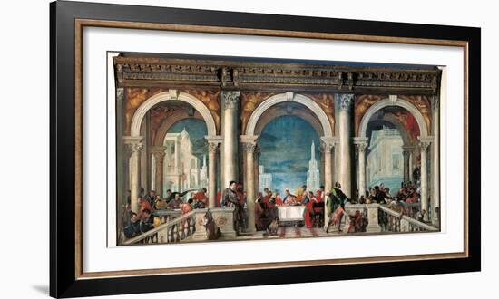 Christ in the House of Levi-Veronese-Framed Photographic Print