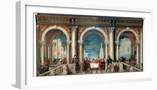 Christ in the House of Levi-Veronese-Framed Photographic Print