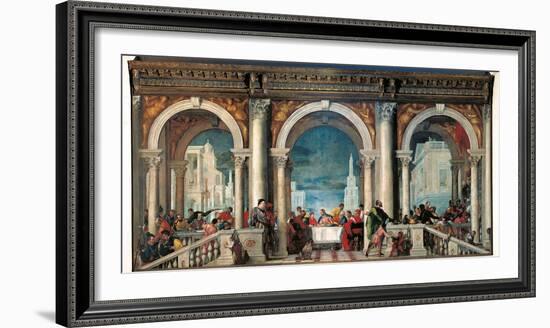 Christ in the House of Levi-Veronese-Framed Photographic Print