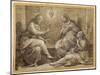 Christ in the House of Martha and Mary-Giorgio Vasari-Mounted Giclee Print