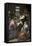 Christ in the House of Mary and Martha-Jacopo Robusti Tintoretto-Framed Premier Image Canvas