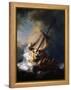 Christ in the Storm on the Lake of Galilee, 1633-Rembrandt van Rijn-Framed Premier Image Canvas