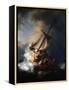 Christ in the Storm on the Lake of Galilee, 1633-Rembrandt van Rijn-Framed Premier Image Canvas
