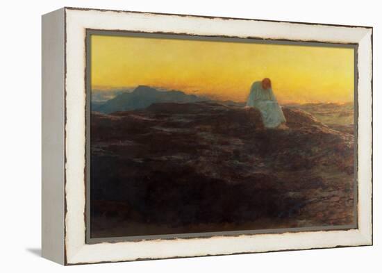Christ in the Wilderness, 1898-Briton Rivière-Framed Premier Image Canvas