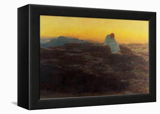 Christ in the Wilderness, 1898-Briton Rivière-Framed Premier Image Canvas