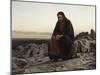 Christ in the Wilderness-Ivan Nikolaevich Kramskoi-Mounted Art Print