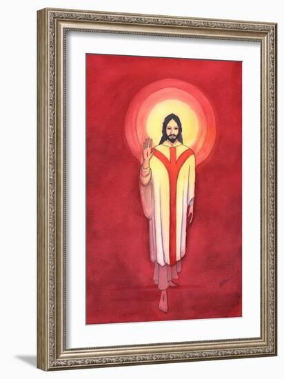 Christ is Substantially, Bodily Present with Us in Holy Communion, Though Hidden under the Appearan-Elizabeth Wang-Framed Giclee Print