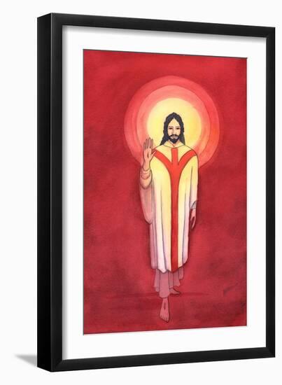 Christ is Substantially, Bodily Present with Us in Holy Communion, Though Hidden under the Appearan-Elizabeth Wang-Framed Giclee Print