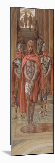 Christ Leaves the Judgement Hall for 'The Life of Christ'-James Jacques Joseph Tissot-Mounted Giclee Print