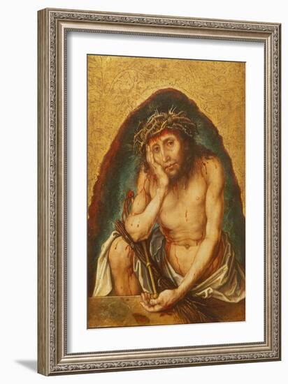 Christ, Man of Sorrows, C. 1493-Albrecht Dürer-Framed Giclee Print