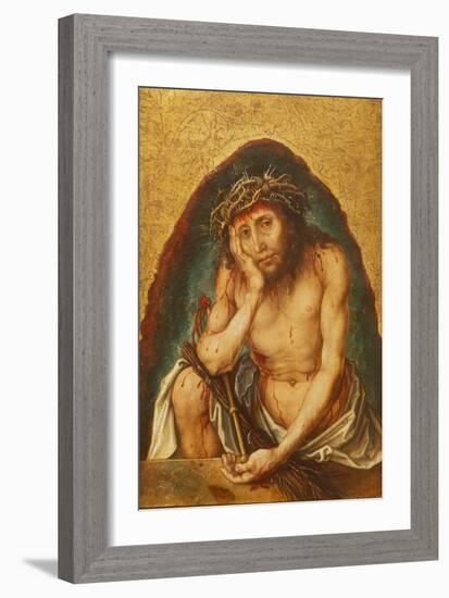 Christ, Man of Sorrows, C. 1493-Albrecht Dürer-Framed Giclee Print