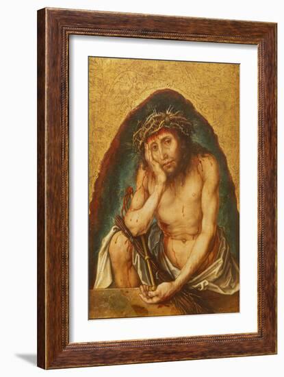 Christ, Man of Sorrows, C. 1493-Albrecht Dürer-Framed Giclee Print