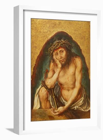 Christ, Man of Sorrows, C. 1493-Albrecht Dürer-Framed Giclee Print