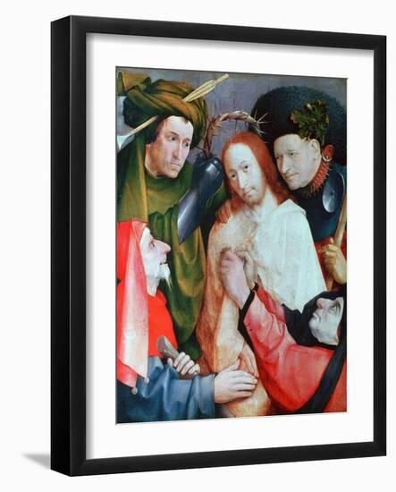 Christ Mocked (The Crowning with Thorn), C1490-1500-Hieronymus Bosch-Framed Giclee Print