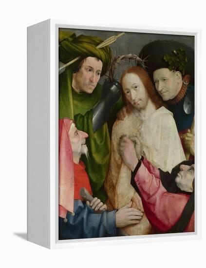 Christ Mocked (The Crowning with Thorns) C.1490-1500-Hieronymus Bosch-Framed Premier Image Canvas