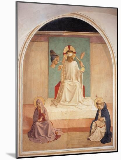 Christ Mocked-Fra Angelico-Mounted Giclee Print