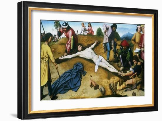 Christ Nailed to the Cross, C1481-Gerard David-Framed Giclee Print