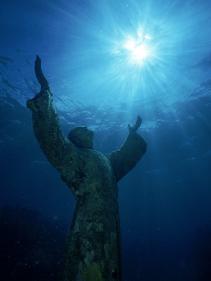 'Christ of the Abyss Statue, Pennekamp State Park, FL' Photographic ...