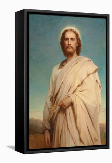 Christ of the Cornfield, 1883-Thomas-Francis Dicksee-Framed Premier Image Canvas