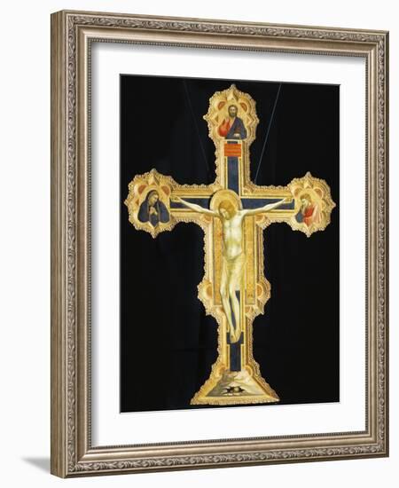 Christ on Cross, Circa 1304-Giotto di Bondone-Framed Giclee Print