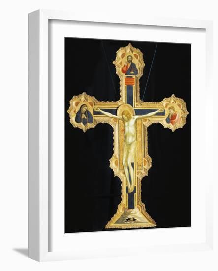 Christ on Cross, Circa 1304-Giotto di Bondone-Framed Giclee Print