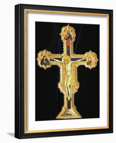 Christ on Cross, Circa 1304-Giotto di Bondone-Framed Giclee Print