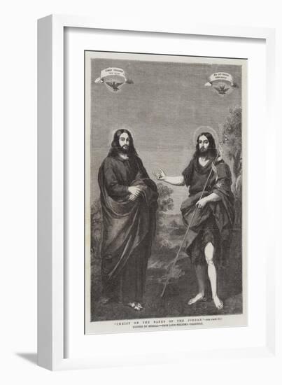 Christ on the Banks of the Jordan, from Louis Philippe's Collection-Bartolome Esteban Murillo-Framed Giclee Print