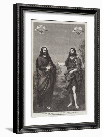 Christ on the Banks of the Jordan, from Louis Philippe's Collection-Bartolome Esteban Murillo-Framed Giclee Print